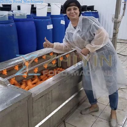 Fruit and vegetable peeling miscellaneous cleaning machine, radish peeling washing machine