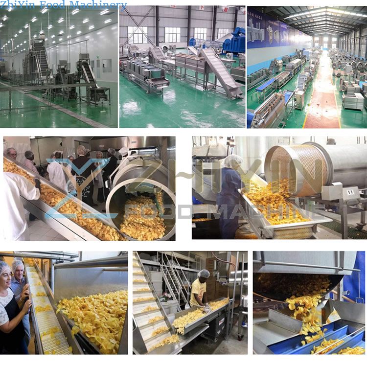 Automatic Frying Production Line Food Frying Equipment Potato Chip Frying Machine Meat Frying Machine