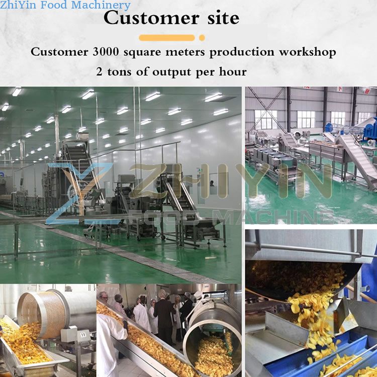 Automatic Electric Heating Potato Chips  Frying Squid Fryer Fish Tofu Frying Equipment