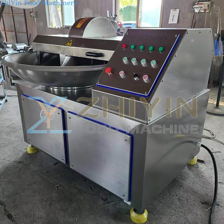 Automatic Frequency Conversion High-speed Chopping Machine Meat Chopper Fish Ball Processing Chopping Emulsifying Equipment