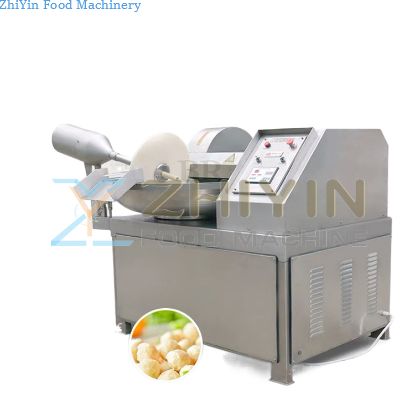 Commercial Meat Stuffing Machine Chopper Chopper Meat Ball Chopper Emulsifying Machine Vegetable Chopping Machine