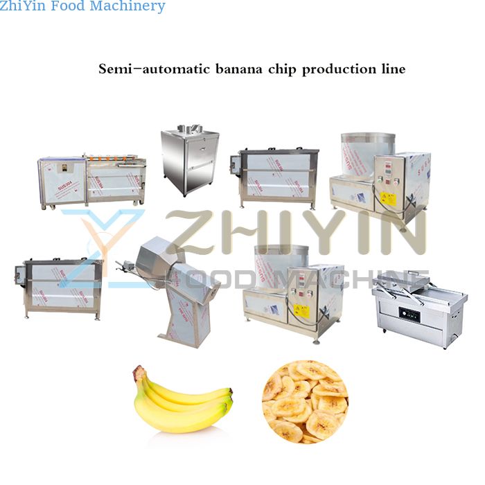 Banana Chips Making Machine Small Scale Plantain Chips Processing Machine