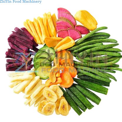 Industrial vacuum frying equipment vegetable and fruit slices deep-fry at low temperature