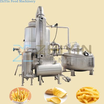 Vacuum Frying Equipment For Low Temperature Frying Of Vegetable And Fruit Slices