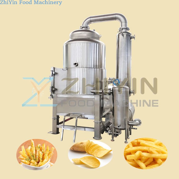 Vegetable And Fruit Slices Okra Banana Slices Low Temperature Frying Machine