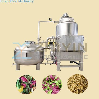 Low-Temperature Vacuum Oil Processing Of Fruit And Vegetable Slices 300kg/Batch