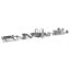 Puffed Snack Processing Machinery Cereal Food Rice Cooker Small Snacks Processing Seasoning Line