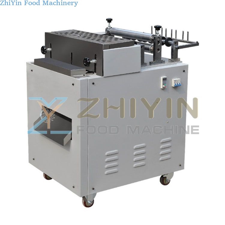 Equipment For Production Line Of Puffed Tartary Buckwheat Slices, Cutting Machine For Crispy Croissant Salad Bar