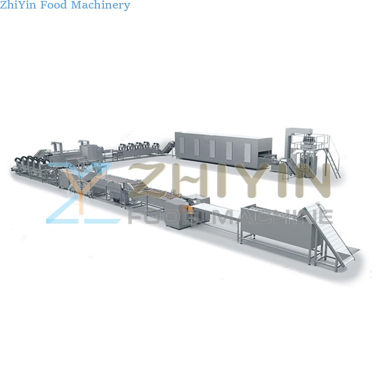 Potato Chips Production Line For Sale, Potato Chips Making Machine,potato Chips Line And Packing,frozen,vgeteble Slices Food Freeze Drying Machine