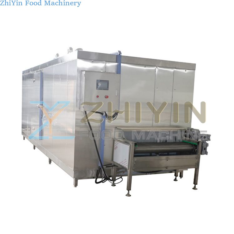 Industrial Seafood Low Temperature Quick-freezing Equipment IQF Tunnel Instant Freezer Machine Quick Freezing Machine