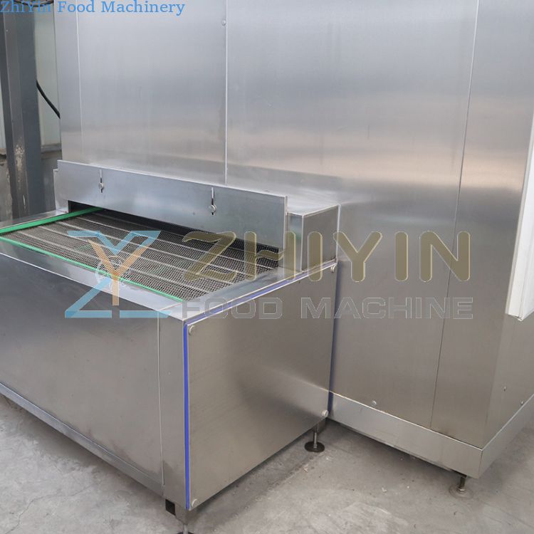 Industrial Food Processing Freezing Machine Tunnel Low Temperature Quick-freezing Machine Seafood French Fries IQF Machine