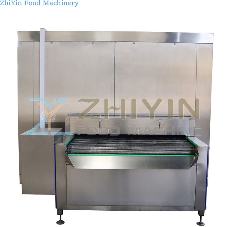 Industrial Low Temperature Quick Freezing Food Processing Freezing Machine Tunnel Seafood French Fries IQF Machine