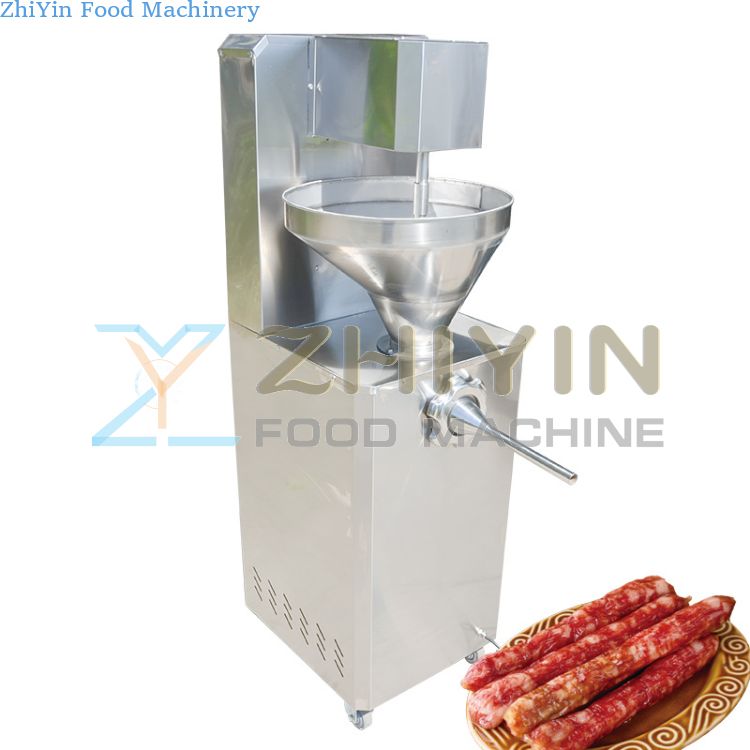 Industrial Automatic Big Sausage Stuffing Filling Machinery Twist Maker Sausages Filler Stuffer Make Machine