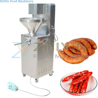 Commercial Sausage Filler Automatic Sausage Manufacturing Plant Fish Electric Sausage Filling Making Equipment