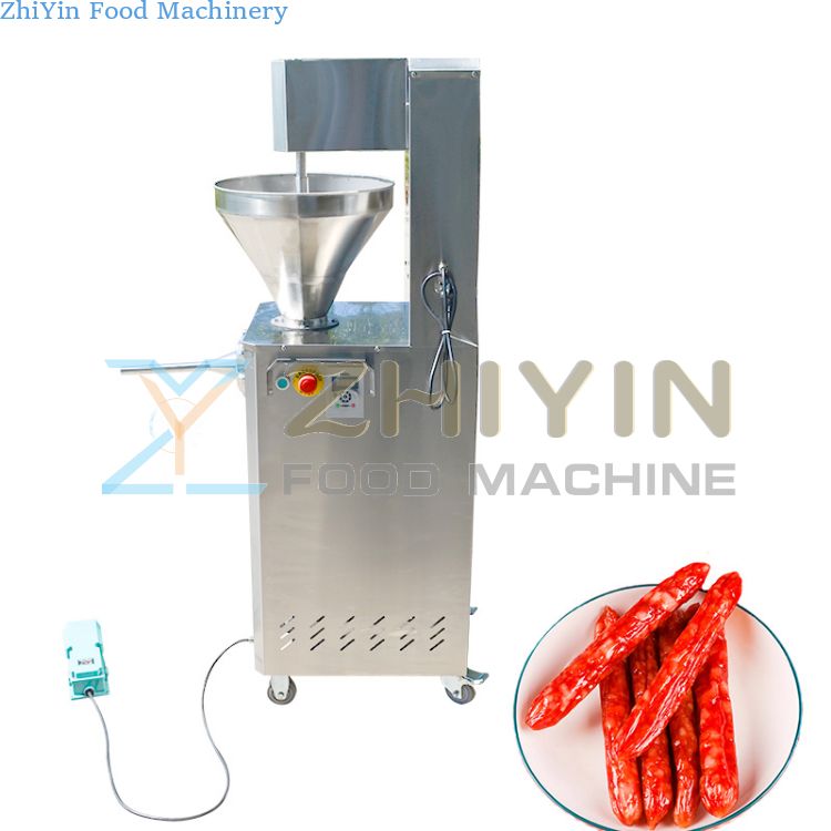 Sausage Filling Processing Commercial Automatic Electric Stainless Steel Sausage Filling Machine Sausage Stuffer