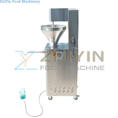 Commercial Sausage Filler Automatic Sausage Manufacturing Plant Fish Electric Sausage Filling Making Equipment