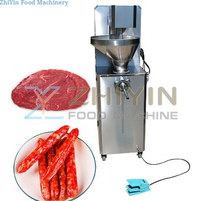 50L Sausage Filling Machine Capacity 300kg/hour Meat Hot Dog Sausage Filling Machine Sausage Filler Equipment