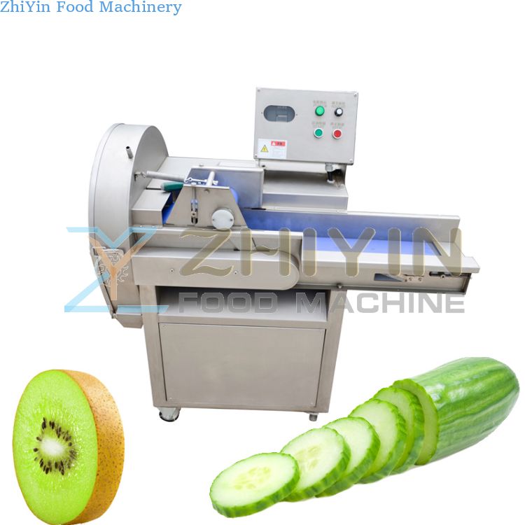 304 Stainless Steel Surface scrub Root Vegetable Cutting Machine Stem Vegetables Cucumber Eggplant Radish Slicer Potato Slicing Machine