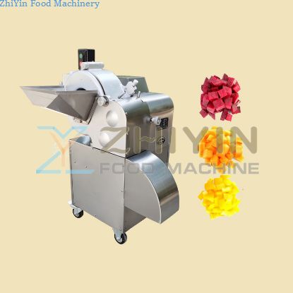 Industrial Root Vegetable Cutting Dicing Machine Fruit Onion Mango Dicing Apple Diced Processing Cutting Onion Crusher