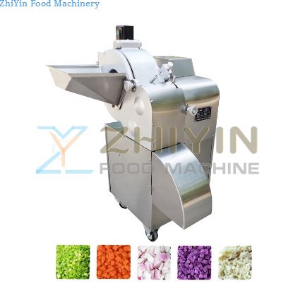 Fruits Dicing Machine Electrical Root Vegetable Onion Mango Apple Diced Processing Cutting Machine