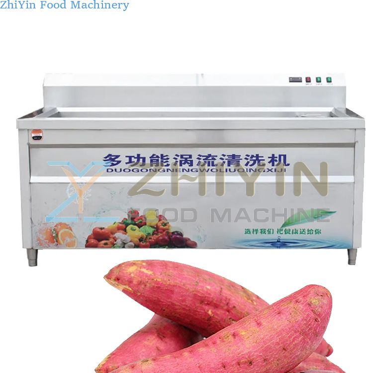 Small Model Fruit Vegetable Cleaning Apple Potato Tomato Orange Avocado Onion Grading Washing Small Model Washer Machine