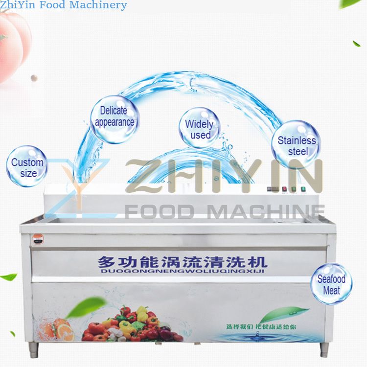 Industrial Small Double-Cylinder Bubble Washing Cleaning Machine Single-Cylinder Fruit Cleaning Equipment Root Vegetable Cleaner Equipment