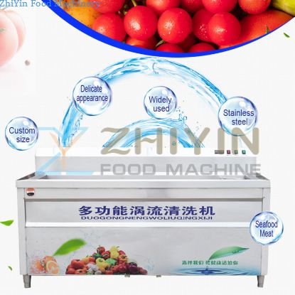 Fresh Fruit Mango Apple Cleaning Washer Machine Air Bubble Root Vegetable Washing Machine Fruit Bubble Washing Machinery