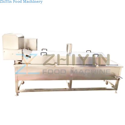 304 Stainless Steel Electric Heating Puffed Food Frying Equipment Semi-Automatic Corn Fries Frying Machine French Fries Potato Chips Fryer