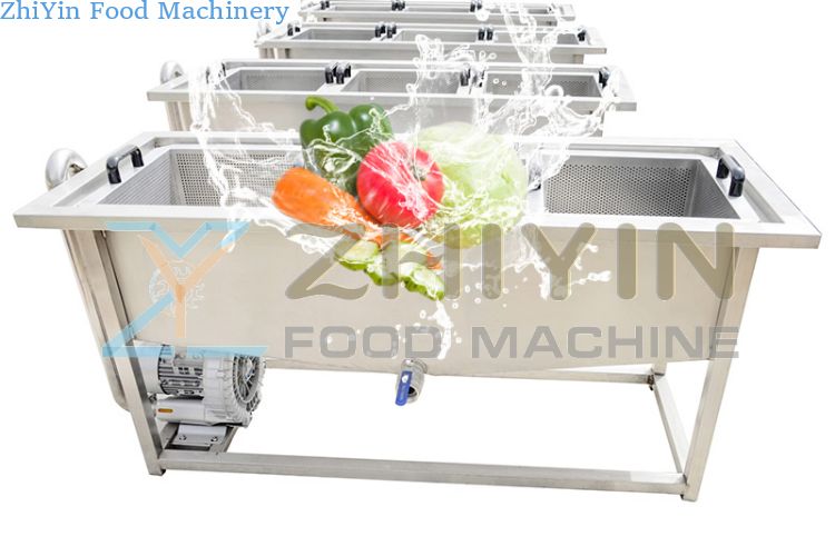 Orange Application Commercial Citrus Dragon Fruit Cleaning Washing Machine Chicken Feet Cleaning Machine Bubble Washing Machinery