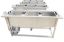 Small Commercial Vegetable Washing Basket Deep Cleaning Machine Bubble Vegetable Cleaning Machine Air Bubble Cleaning Machine