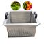 Automatic Industrial Vegetable Mango Bubble Washing Cleaning Date Blueberry Strawberry Fruit Vegetable Washing Processing Line Cleaning Drain Basket