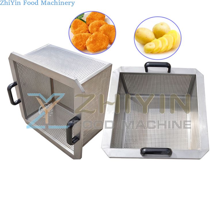 Automatic Industrial Vegetable Mango Washing Cleaning Basket Food Freying Semi-Automatic Frying Machine Inner Tank Basket Drain Basket