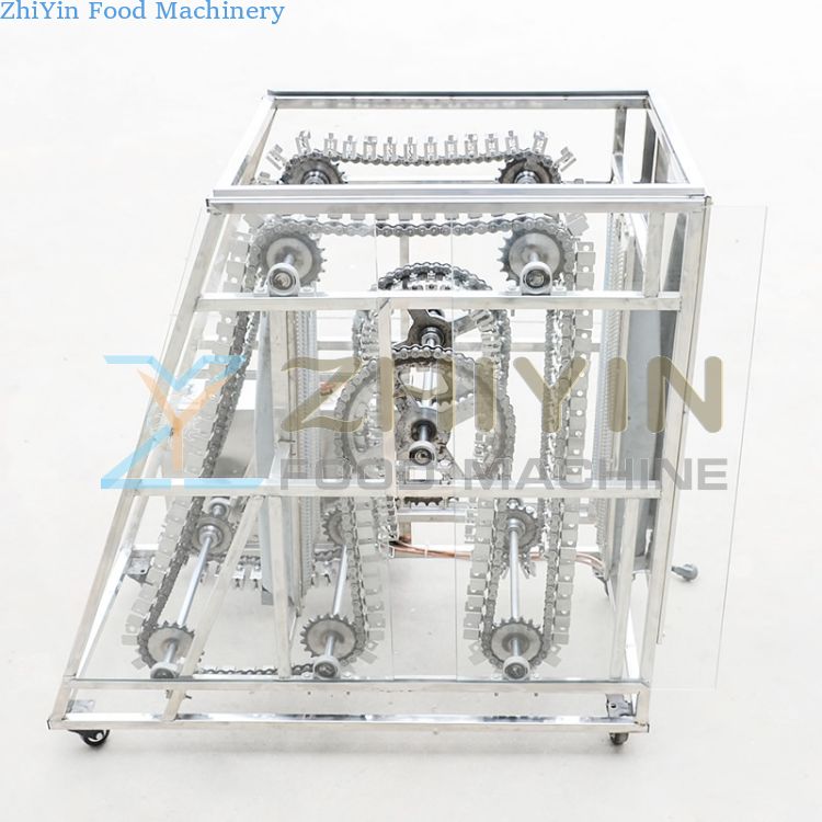 Automatic Meat Skewer Grill Machine Restaurant Hotel Barbecue Equipment Lpg Gas Heated Barbecue Machine