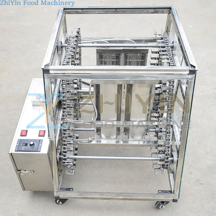 Fully Automatic Meat Skewers Barbecue Machine Hotel Restaurant 4kw Electric Heating Barbecue Machine Gluten Mutton Bbq Machine Equipment Customization