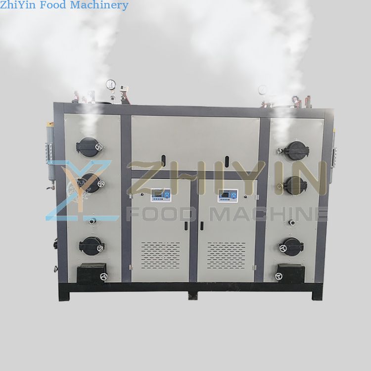 New Bio-Pellet Heating Steam Generator Commercial Wood-Burning Steam Boiler Brewing Industry Ironing Biomass Pellet Steam Boiler