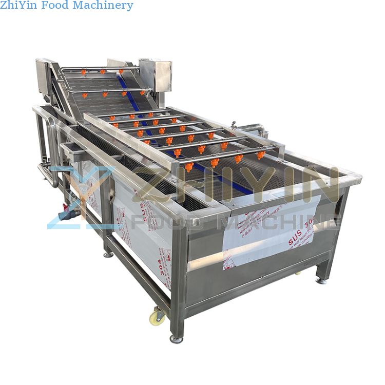 Seafood Lobster Fish Processing Equipment Hairy Pink Little Tamarisk Small Seafood Bubble Washing Cleaning Machinery