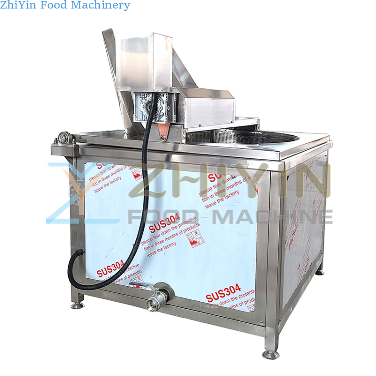 Automatic Frying Machine Potato Chips Fried Rice Plate Fried Making Line Snack Automatic Temperature Control Fryer