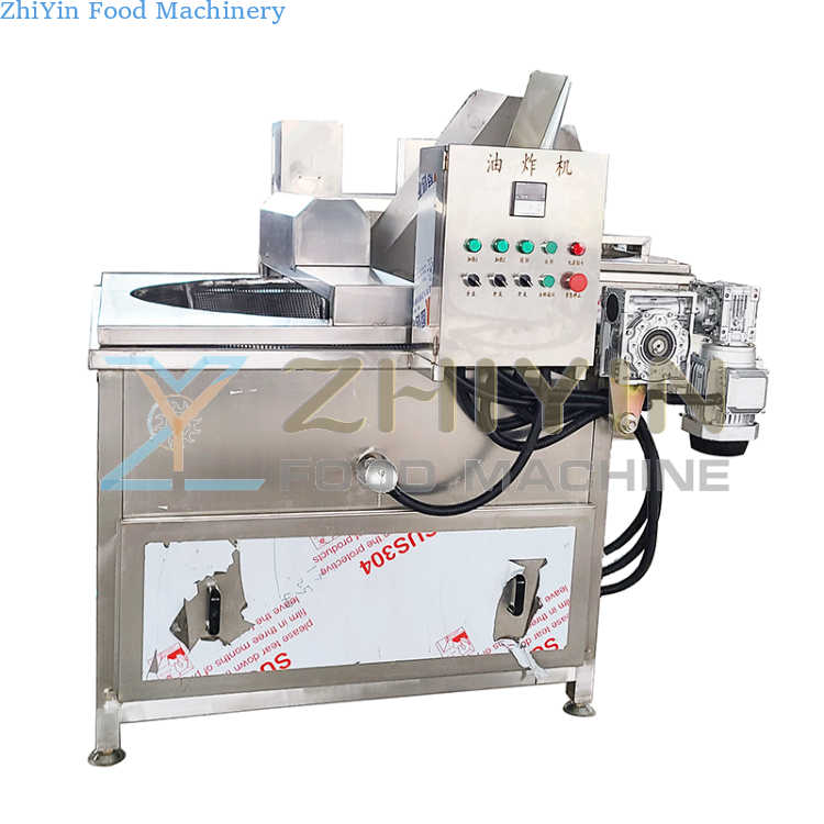 Commercial Automatic Electric Heating Fryer With Stirring 304 Stainless Steel Frying Equipment Potato Chip Fryer