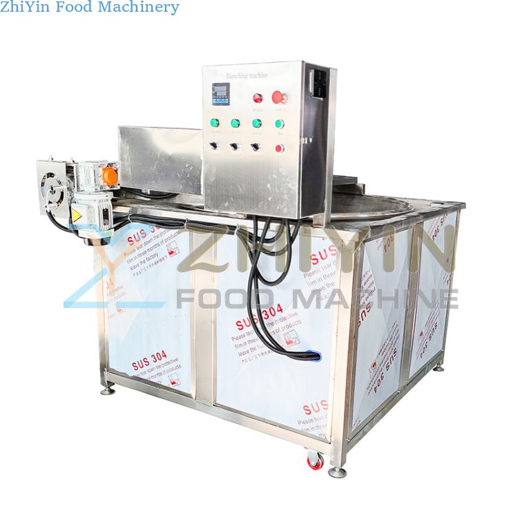 Fully Automatic Round Pan Round Frame Food Cooked Fryer Commercial 304 Stainless Steel Food Potato Chips Peanut Fryer Equipment