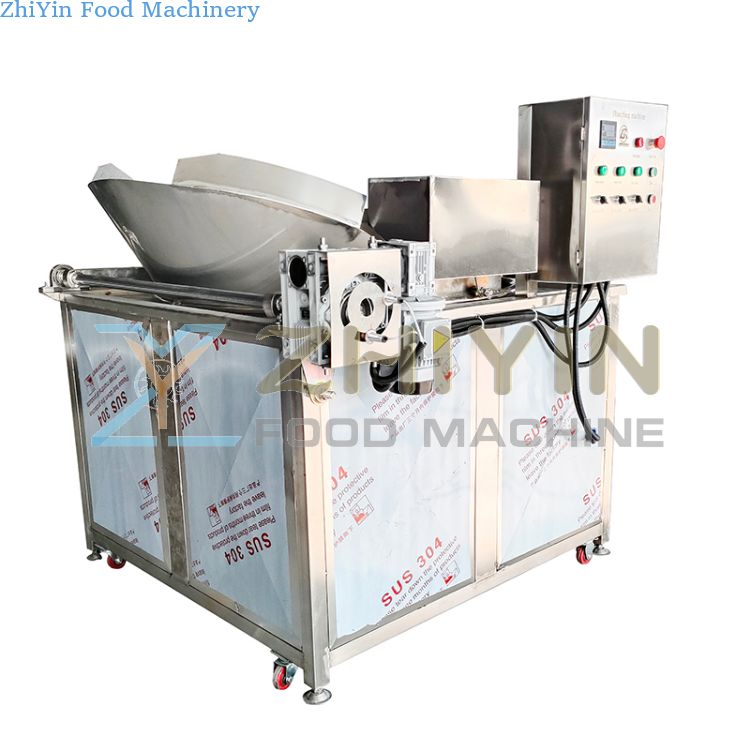 Custom Gas Fryer Snack Food Frying Equipment Automatic Temperature Control French Fries Frying Machinery