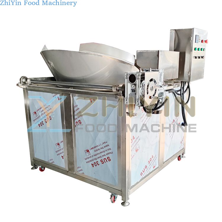 Electric Heating Oil Tofu Frying Stand-Alone Fully Automatic Commercial Potato Chips Fryer French Fries Frying Equipment