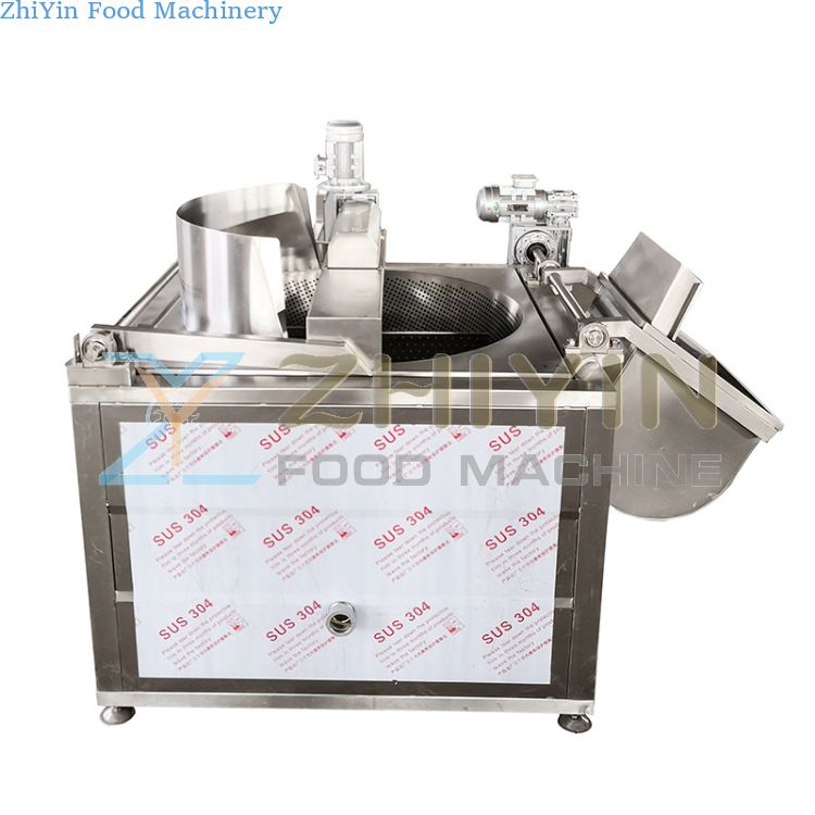 304 Stainless Steel Snacks Commercial Fryer Electric Heating Large Chicken Feet Frying Machine Gas Heating Fryer Custom