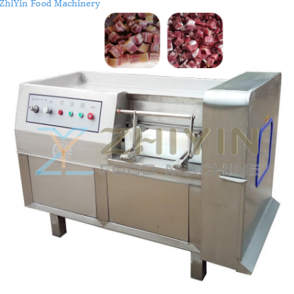 Large Fresh Meat Dicing And Shredding Machine Barbecue Skewer Dicing Machine 304 Stainless Steel Slice Dicing Machine