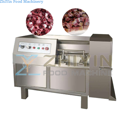 304 Stainless Steel Beef 2-12mm Dicing Machine Customized Micro Frozen Meat Dicing Machine Three-Dimensional Beef And Mutton Dicing Machine