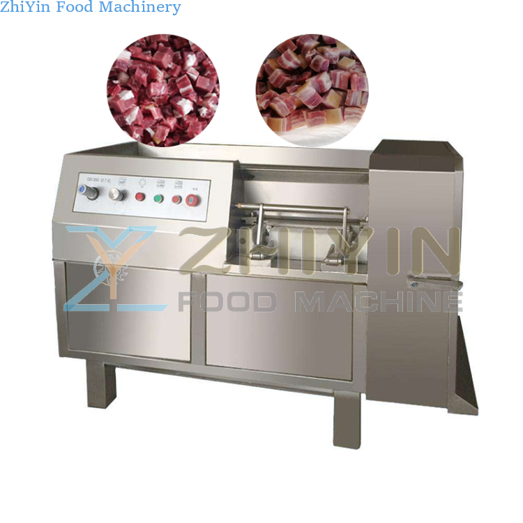 304 Stainless Steel Beef 2-12mm Dicing Machine Customized Micro Frozen Meat Dicing Machine Three-Dimensional Beef And Mutton Dicing Machine