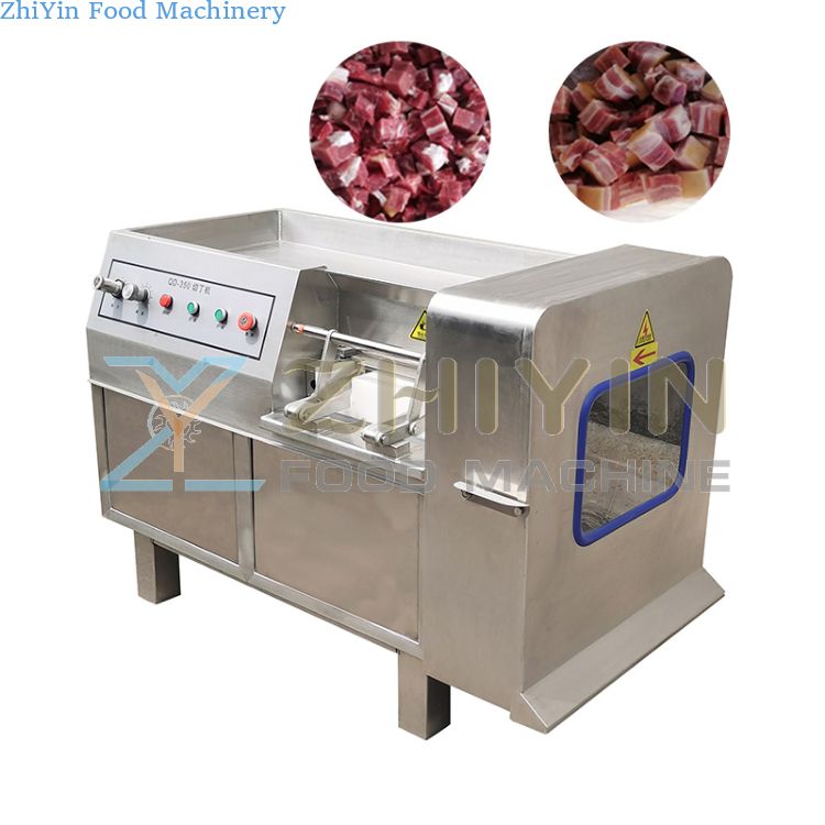 304 Food Grade Stainless Steel Meat Dicing Machine Micro Frozen Meat Dicing Machine 2-12mm 3d Dicing Machinery Custom