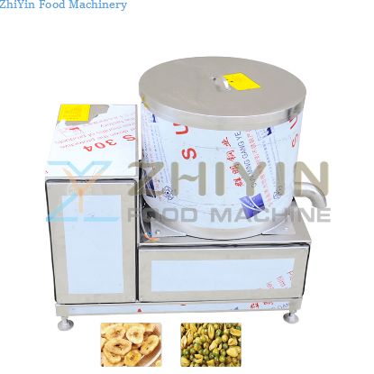 Home Use Centrifugal Vegetable Dehydration Dewatering Machinery Fried Food Snacks Deoiling Centrifugal Dehydrator Machine