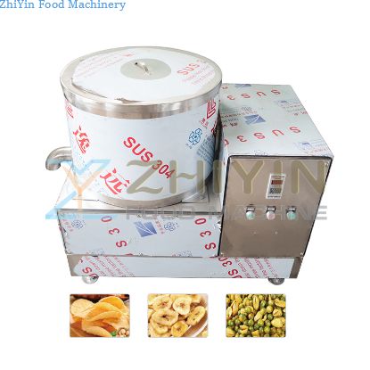 304 stainless steel Automatic Food Fried Deoiling Oil Remove Dehydrator Dewater Oil Machine For Fried Snacks Deoilling Machine