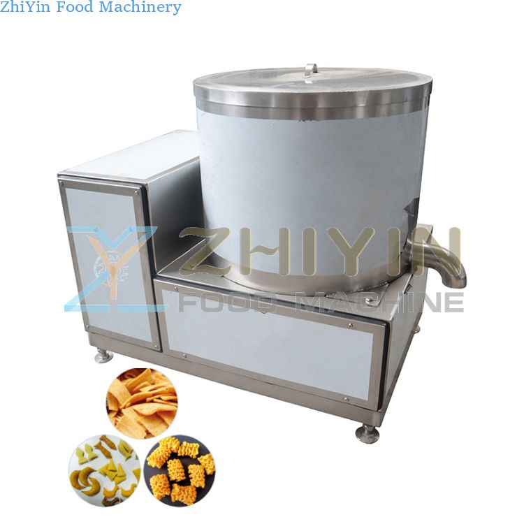 304 Stainless Steel Fried Dood Chips Deoiling Equipment Remove Dehydrator Snacks Nut Frying Deoilling Machinery