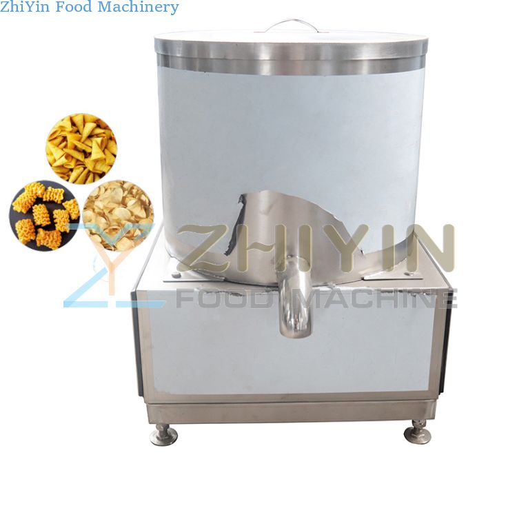 Semi-automatic Fried Food Processing Deoiling Equipment Remove Dehydrator Snacks Nut Frying Deoilling Machinery